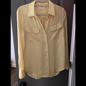 Equipment yellow blouse - new w/ tags